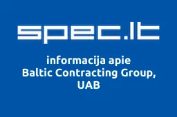 Baltic Contracting Group, UAB iliustracija