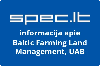 Baltic farming land management, UAB