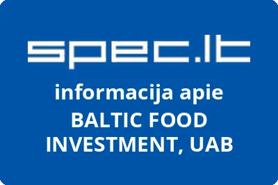 BALTIC FOOD INVESTMENT, UAB