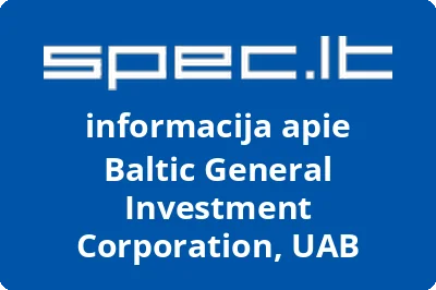 Baltic General Investment Corporation, UAB