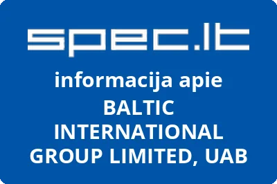 BALTIC INTERNATIONAL GROUP LIMITED, UAB