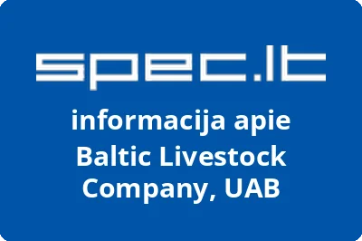 Baltic Livestock Company, UAB | spec.lt