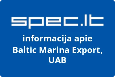 Baltic Marina Export, UAB