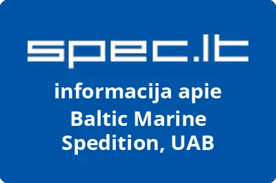 Baltic Marine Spedition, UAB