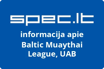 BALTIC MUAYTHAI LEAGUE, UAB