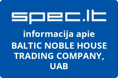 BALTIC NOBLE HOUSE TRADING COMPANY, UAB