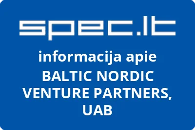 BALTIC NORDIC VENTURE PARTNERS, UAB