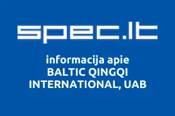 BALTIC QINGQI INTERNATIONAL, UAB | spec.lt