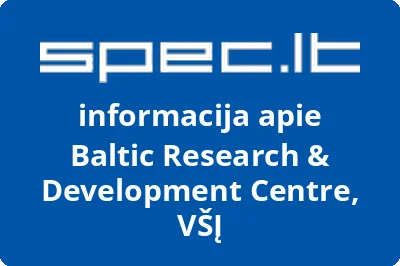 Baltic Research & Development Centre, VŠĮ
