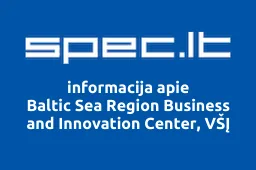 Baltic Sea Region Business and Innovation Center, VŠĮ | spec.lt