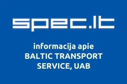 BALTIC TRANSPORT SERVICE, UAB