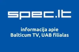 Balticum TV, UAB filialas iliustracija
