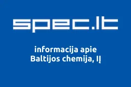 Baltijos chemija, IĮ | spec.lt