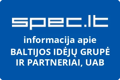 Baltijos idėjų grupė ir partneriai, UAB