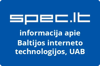 Baltijos interneto technologijos, UAB