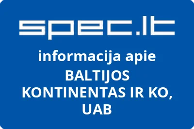 BALTIJOS KONTINENTAS IR KO, UAB