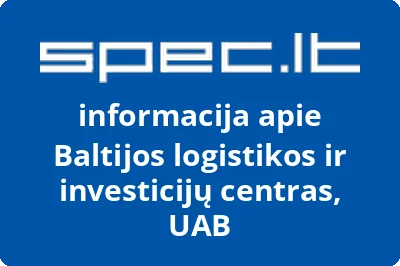BLIC GROUP, UAB