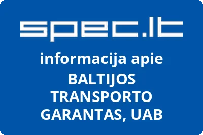 Baltijos transporto garantas, UAB