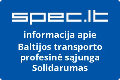 Baltijos transporto profesinė sąjunga Solidarumas