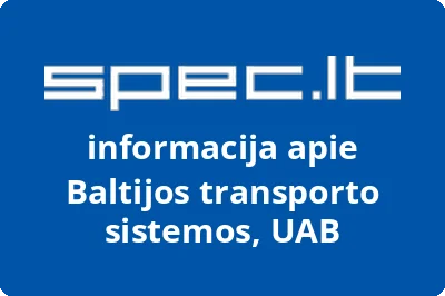 Baltijos transporto sistemos, UAB