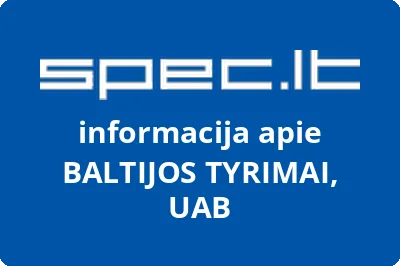 Bendra Lietuvos ir Didžiosios Britanijos įmonė uždaroji akcinė bendrovė BALTIJOS TYRIMAI
