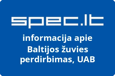 Baltijos žuvies perdirbimas, UAB