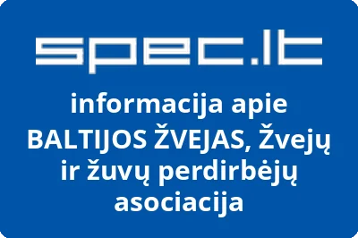 Žvejų ir žuvies perdirbėjų asociacija Baltijos žvejas