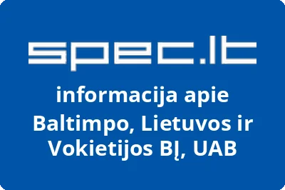 Bendra Lietuvos ir Vokietijos įmonė uždaroji akcinė bendrovė BALTIMPO