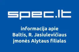 Baltis, R. Jasiulevičiaus įmonės Alytaus filialas