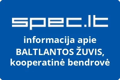 BALTLANTOS ŽUVIS, kooperatinė bendrovė