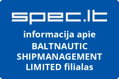 BALTNAUTIC SHIPMANAGEMENT LIMITED filialas