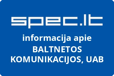 BALTNETOS KOMUNIKACIJOS, UAB