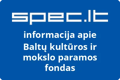 Baltų kultūros ir mokslo paramos fondas