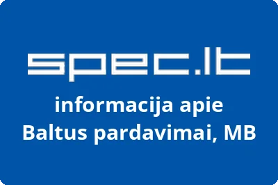 Baltus pardavimai, MB | spec.lt