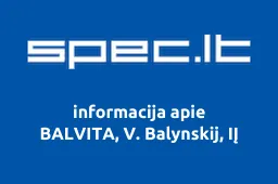 BALVITA, V. Balynskij, IĮ