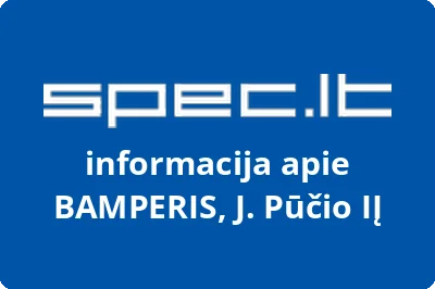 BAMPERIS, J. Pūčio, IĮ
