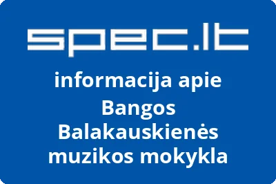 B. Balakauskienės muzikos mokykla