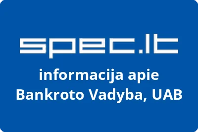 Bankroto vadyba, UAB