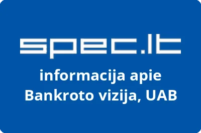 Bankroto vizija, UAB