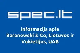 Baranowski & Co, Lietuvos ir Vokietijos, UAB