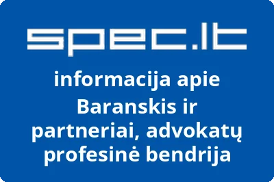 Baranskis ir partneriai, advokatų profesinė bendrija
