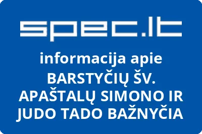 BARSTYČIŲ ŠV. APAŠTALŲ SIMONO IR JUDO TADO BAŽNYČIA