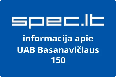 Basanavičiaus 150, UAB | spec.lt