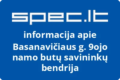 Basanavičiaus g. 9ojo namo butų savininkų bendrija