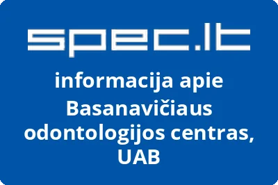 Basanavičiaus odontologijos centras, UAB