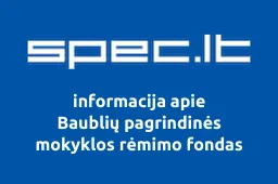 Baublių pagrindinės mokyklos rėmimo fondas