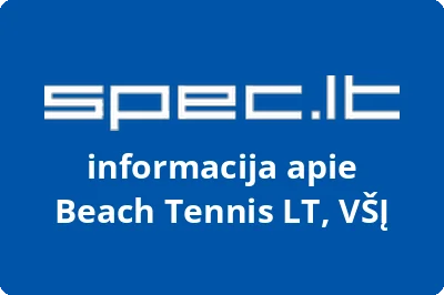 Beach Tennis LT, VŠĮ