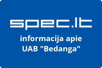 Bedanga, UAB | spec.lt