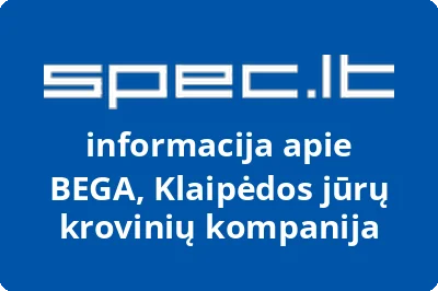 BEGA, Klaipėdos jūrų krovinių kompanija