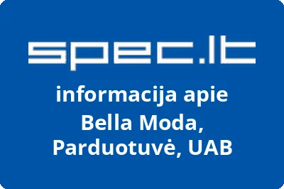 Bella Moda, Parduotuvė, UAB